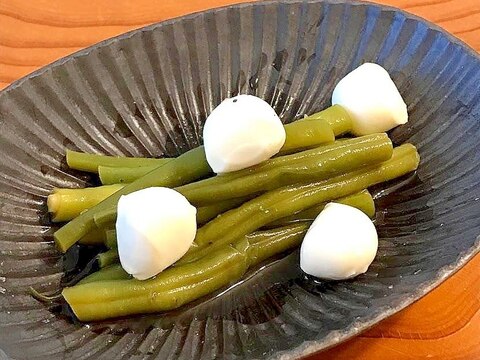 ワインに合う!簡単いんげんのコンソメ煮